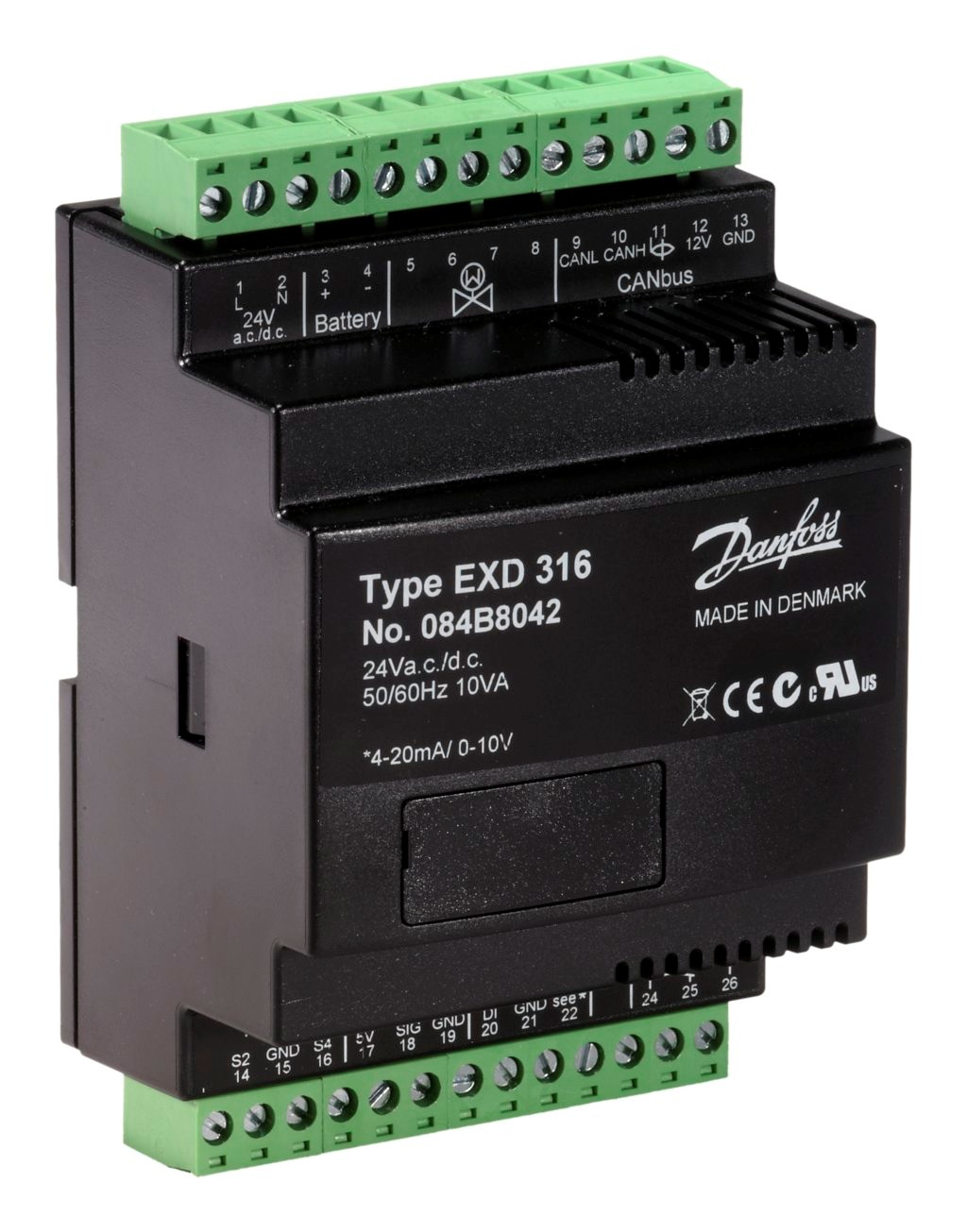 EXD 316, Electronic Expansion Valve Driver Visuals