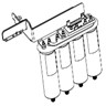 DC CAP ASSY, 11000μF (380/400V) DC CAP ASSY, 11000μF (380/400V)